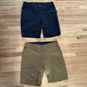 Two Pairs of Men’s Kuhl Silencr Kargo Shorts